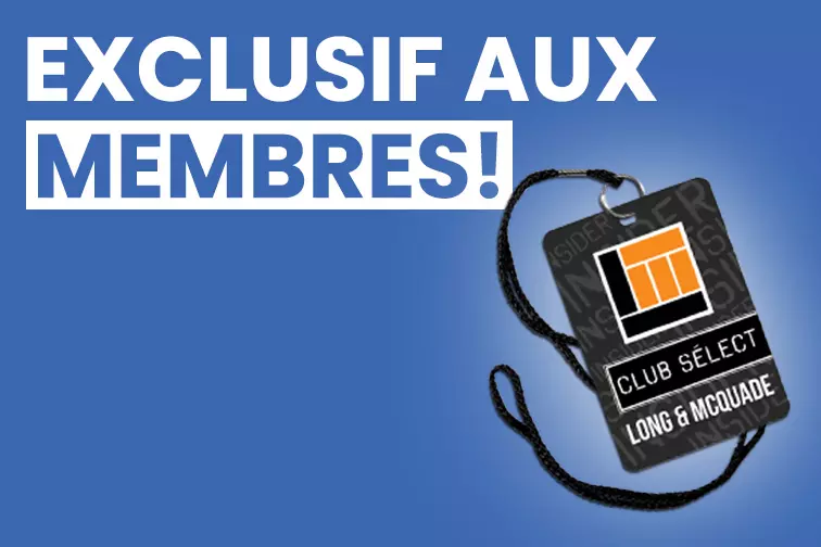 Inscrivez-vous au Club slect Long & McQuade ds aujourdhui!
